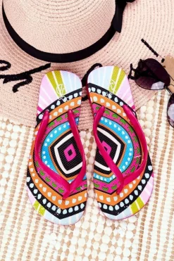 Boto Klapki Sportowe|Klapki Damskie Japonki*Gumowe Klapki Japonki Lu Boo Różowe