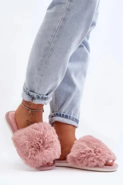 Boto Kapcie Klasyczne|Klapki Damskie Klasyczne*Kapcie Damskie Z Futerkiem Różowe Vienitta