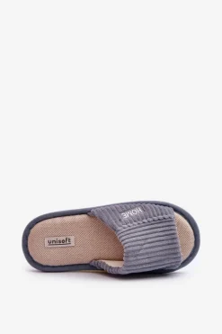 Damskie Boto Kapcie Damskie Z Przeszyciami Niebieskie Marique