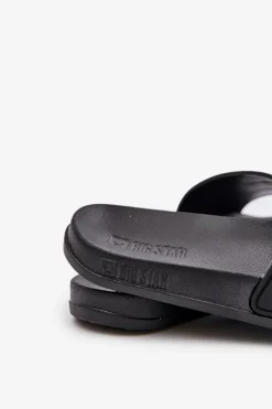 Damskie Big Star Shoes Klapki Damskie Big Star OO274038 Czarne
