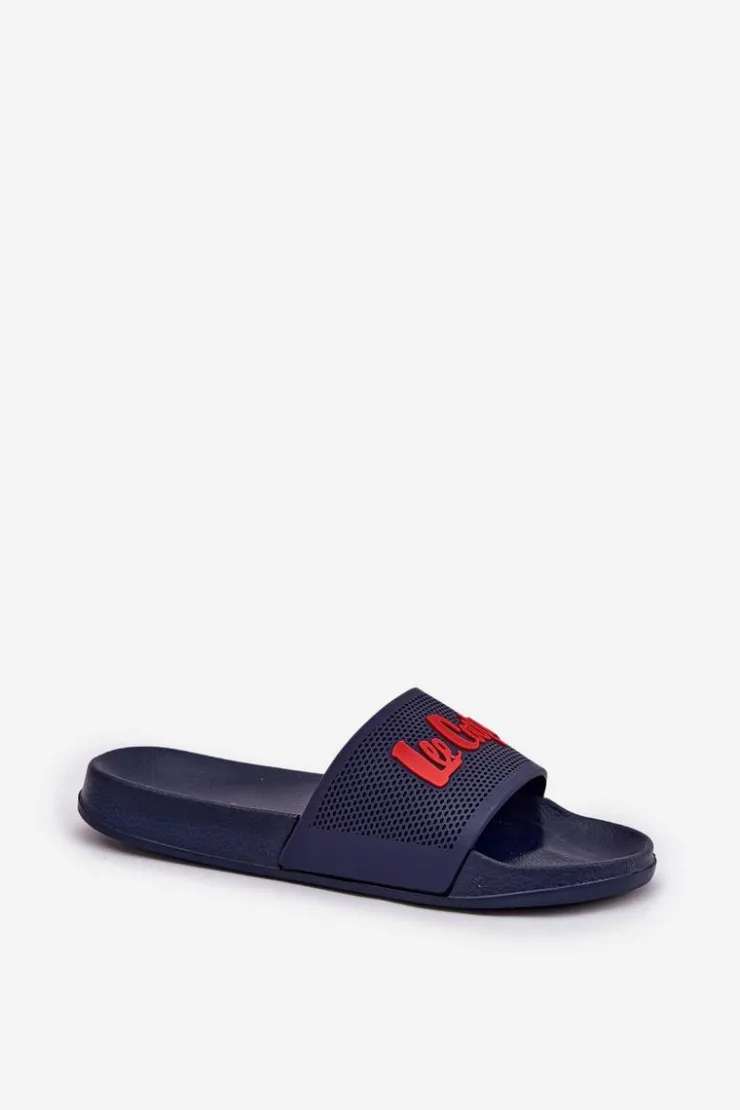 Damskie Lee Cooper Klapki Damskie LCW-25-07-3524L Granatowe