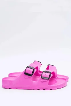 Online Boto Klapki Damskie Lekkie Ogrodowe Różowe