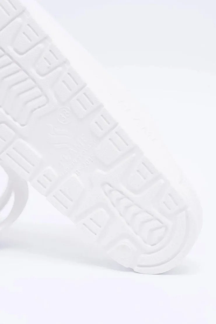 Damskie Boto Klapki Damskie Lekkie Ogrodowe Białe