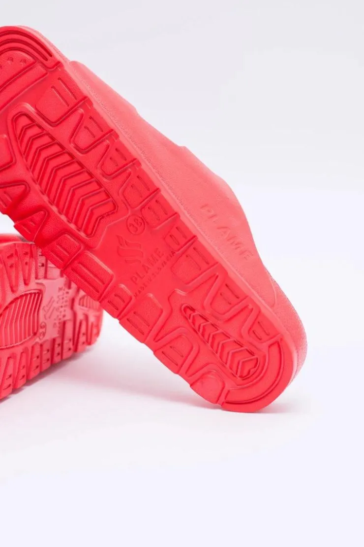 Boto Klapki Sportowe|Klapki Damskie Klasyczne*Klapki Damskie Lekkie Ogrodowe Czerwone