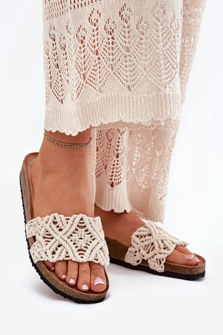 Boto Klapki Korkowe|Klapki Damskie Klasyczne*Klapki Damskie Na Korkowej Platformie Beżowe Timaxrre