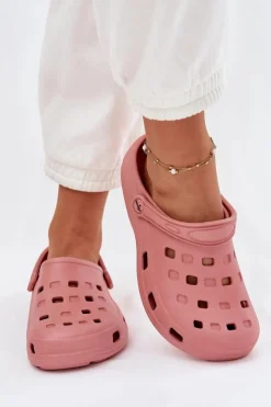 Boto Klapki Basenowe|Klapki Damskie Klasyczne*Klapki Damskie Piankowe LEMIGO 806 Różowe Różowy