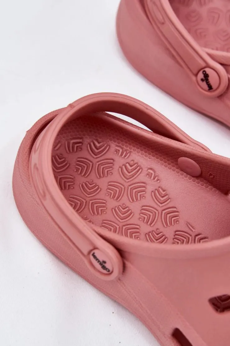 Boto Klapki Basenowe|Klapki Damskie Klasyczne*Klapki Damskie Piankowe LEMIGO 806 Różowe Różowy