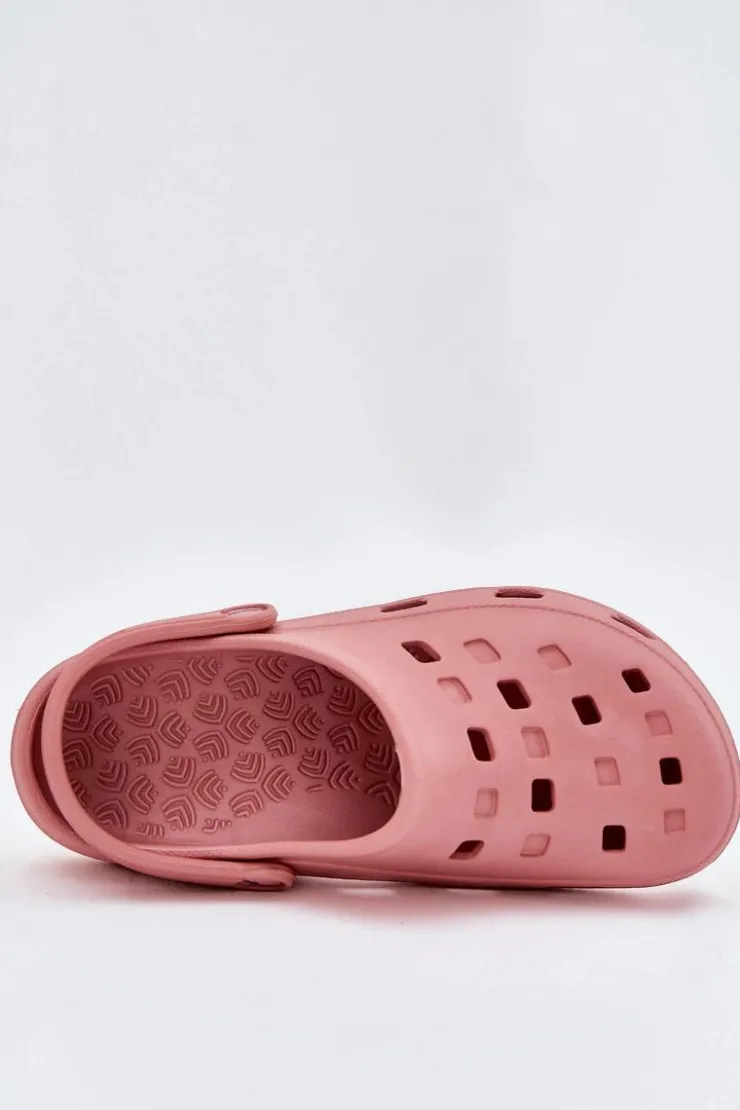 Boto Klapki Basenowe|Klapki Damskie Klasyczne*Klapki Damskie Piankowe LEMIGO 806 Różowe Różowy