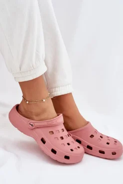 Boto Klapki Basenowe|Klapki Damskie Klasyczne*Klapki Damskie Piankowe LEMIGO 806 Różowe Różowy