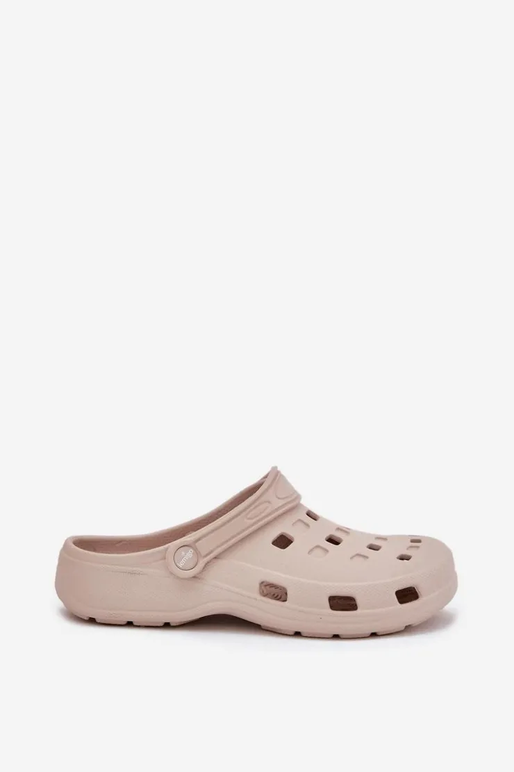 Damskie Boto Klapki Damskie Piankowe LEMIGO 806 Beżowe