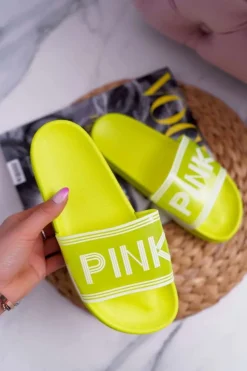 Damskie Boto Klapki Damskie Żółte Vrita