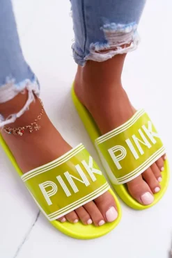 Damskie Boto Klapki Damskie Żółte Vrita