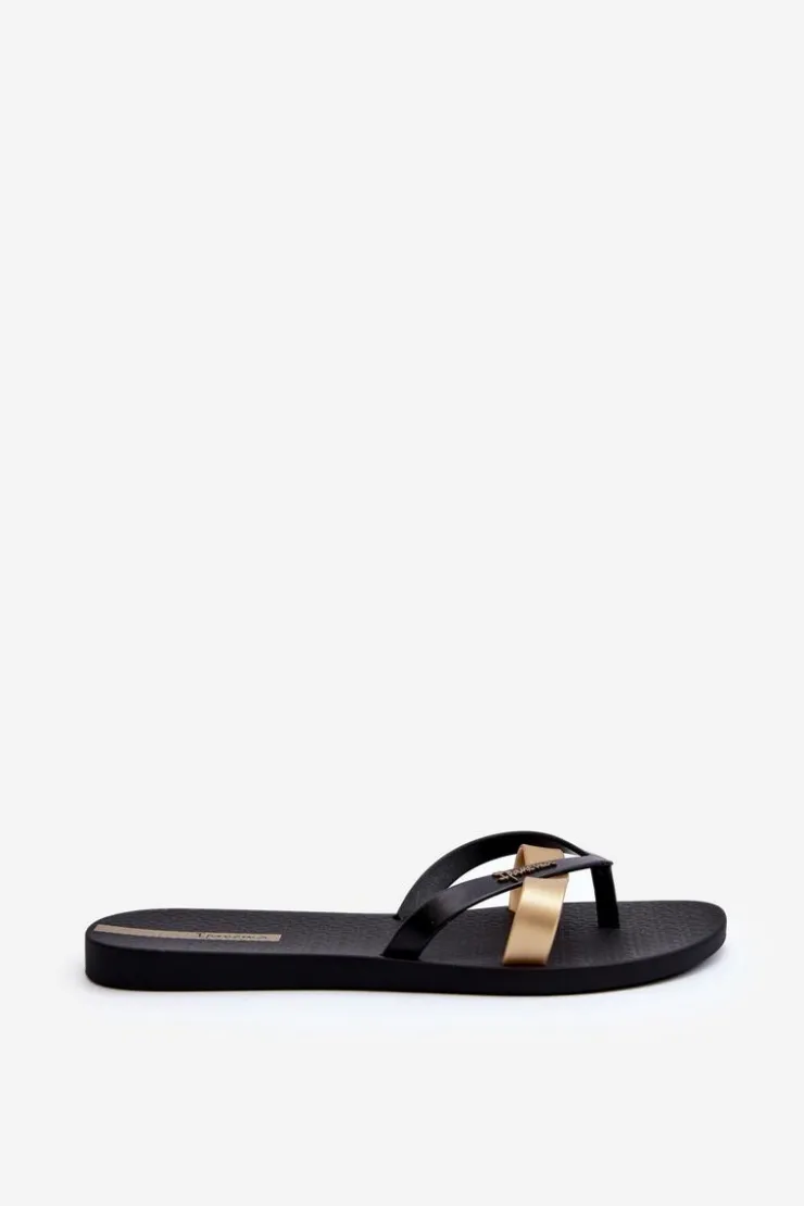 Damskie Ipanema Klapki Japonki Damskie 81805 Kirei Fem Czarne