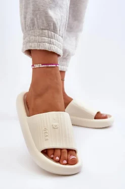 Boto Klapki Basenowe|Klapki Damskie Klasyczne*Klapki Piankowe Damskie Lekkie Jasnobeżowe Fenicva