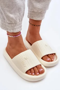 Boto Klapki Basenowe|Klapki Damskie Klasyczne*Klapki Piankowe Damskie Lekkie Jasnobeżowe Fenicva