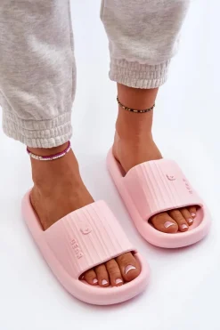 Damskie Boto Klapki Piankowe Damskie Lekkie Różowe Fenicva