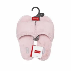 Discount Boto Klapki SOXO różowe z twardą podeszwą