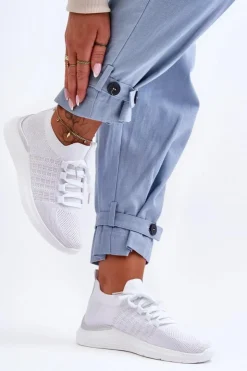 Online Boto Klasyczne Damskie Buty Sportowe Białe Nikilla