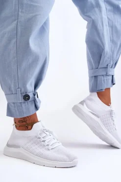 Online Boto Klasyczne Damskie Buty Sportowe Białe Nikilla