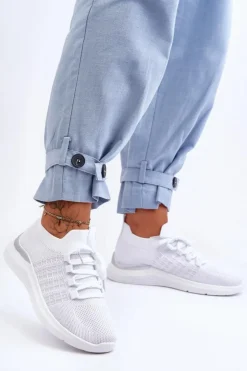 Online Boto Klasyczne Damskie Buty Sportowe Białe Nikilla