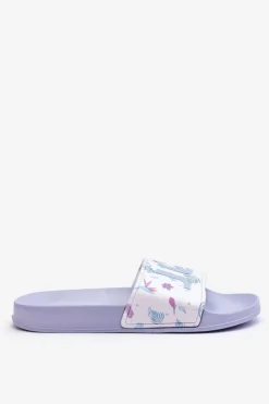 Boto Klapki Sportowe|Klapki Basenowe*Klasyczne Damskie Klapki Niebieskie Jomix