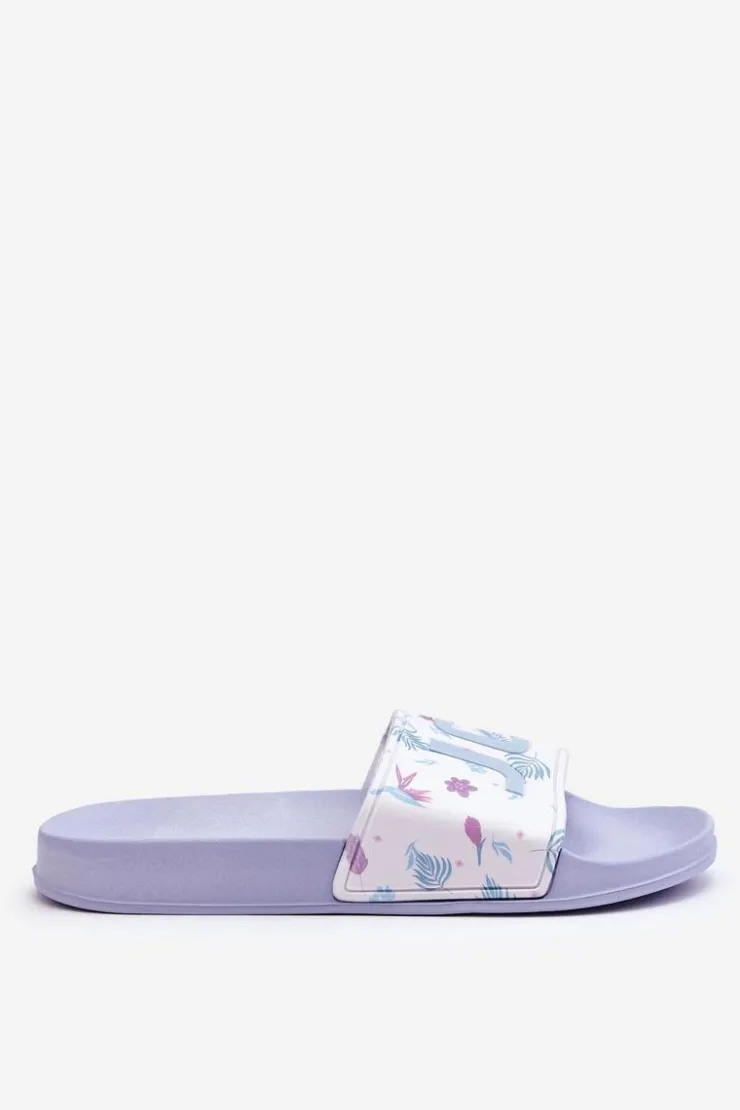 Boto Klapki Sportowe|Klapki Basenowe*Klasyczne Damskie Klapki Niebieskie Jomix