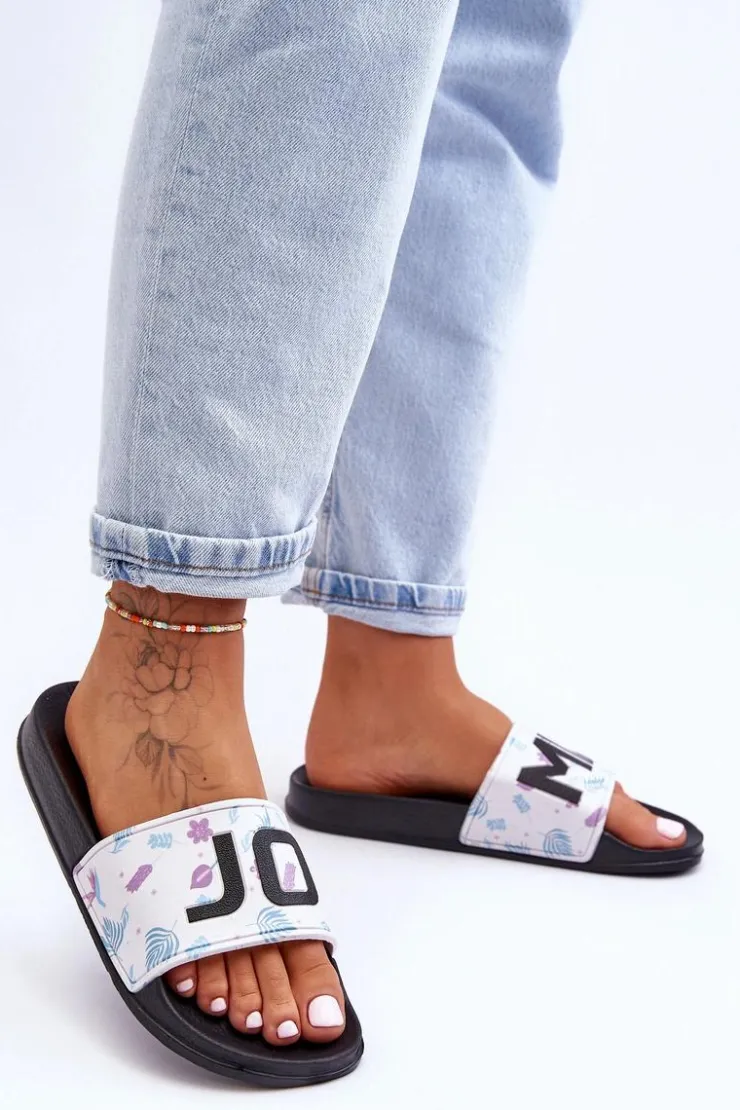 Damskie Boto Klasyczne Damskie Klapki Czarne Jomix