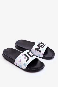 Damskie Boto Klasyczne Damskie Klapki Czarne Jomix