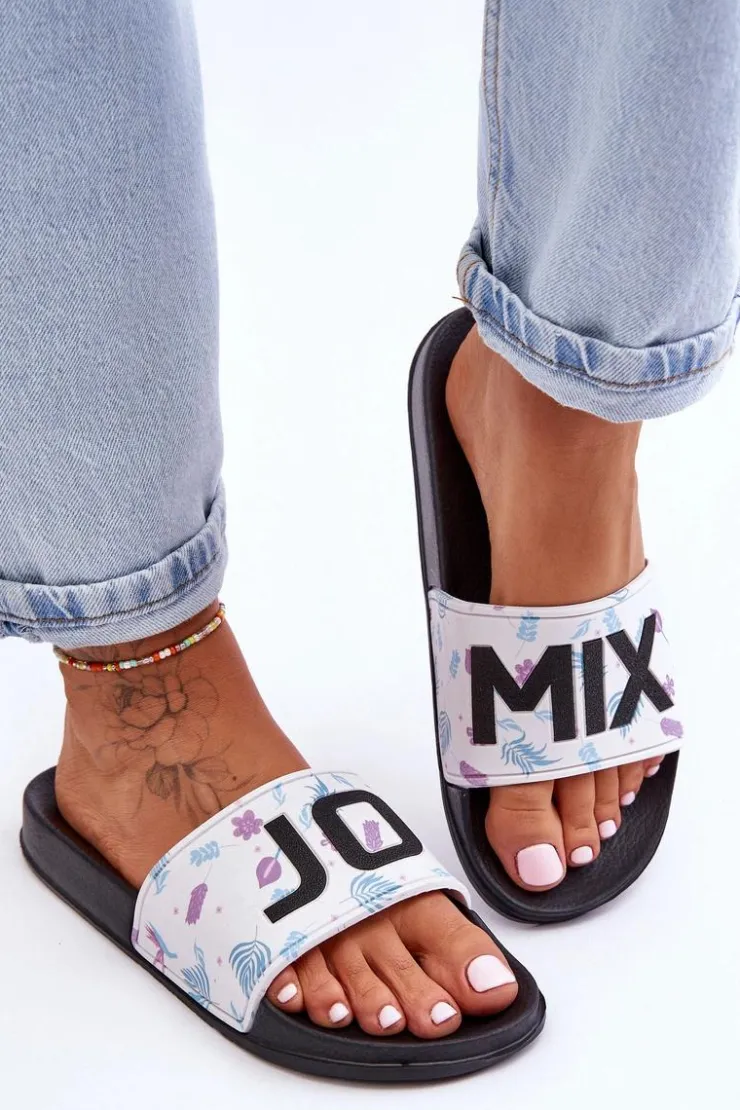 Damskie Boto Klasyczne Damskie Klapki Czarne Jomix