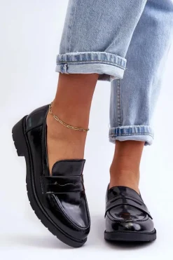 Best Boto Klasyczne Damskie Mokasyny Czarne Faradays