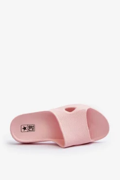 Sale Boto Klasyczne Klapki Damskie Różowe Juniria Różowy