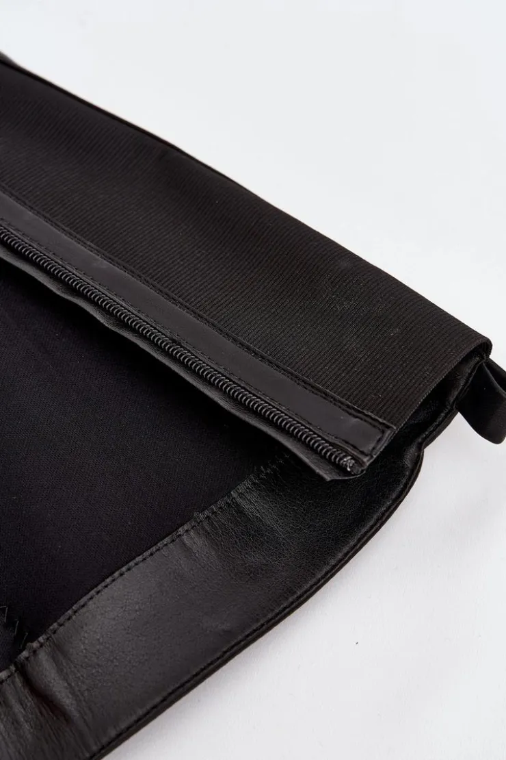 Boto Kozaki Ocieplane|Kozaki Na Słupku*Kozaki Damskie Do Kolana Na Słupku Eko Skórzane Czarne Thalina Czarny