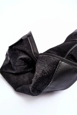 Damskie Damskie buty S.Barski Kozaki Na Szpilce Przed Kolano Skórzane S.Barski MR870-59 Czarne