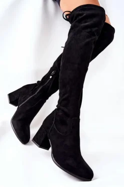 Online Evento Kozaki Z Wiązaniem Na Obcasie Isene