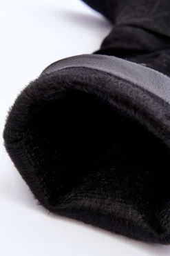 Boto Kozaki Przed Kolano|Kozaki Na Obcasie*Kozaki Zamszowe Na Masywnym Obcasie Czarne Virdana