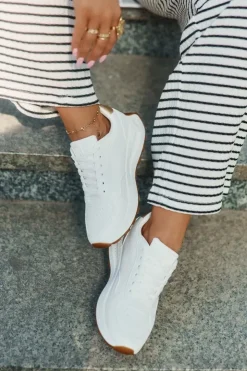 Discount Big Star Shoes Lekkie Buty Sportowe Damskie Big Star RR274629 HI-POLY SYSTEM Białe