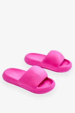 Damskie Boto Lekkie Piankowe Damskie Klapki Na Platformie Fuksja Milton