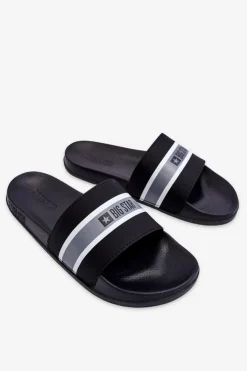 Big Star Shoes Klapki Damskie Big Star|Klapki Damskie Klasyczne*Lekkie Piankowe Klapki Big Star JJ274648 Czarne