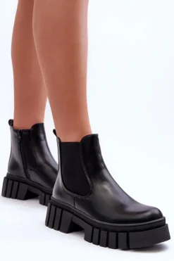 Boto Brązowe I Beżowe Botki|Botki Płaskie*Masywne Skórzane Botki Sztyblety Czarne Orryss