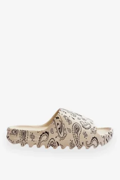 Boto Klapki Na Platformie*Modne Damskie Klapki Na Masywnej Platformie Beżowe Lorette