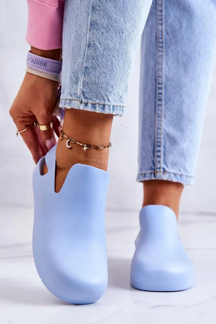 Damskie Boto Modne Gumowe Chodaki e Meriko