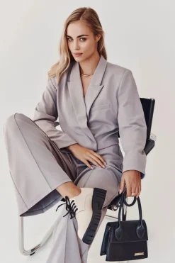 Boto Półbuty Lakierowane*Modne Skórzane Półbuty La.Fi 210013BE-PU Beżowe