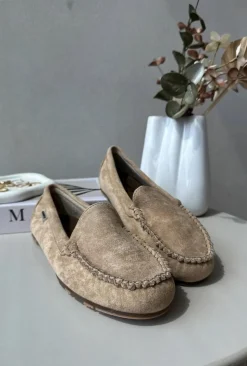 Boto Loafersy Damskie|Mokasyny Damskie Zamszowe*Mokasyny Damskie Z Eko Zamszu Brązowe Amrutia