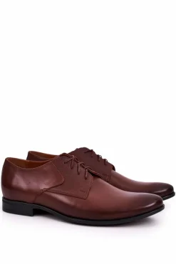 Boto Bednarek Polish Shoes|Mokasyny Sznurowane*Męskie Skórzane Mokasyny BEDNAREK Brązowe Brązowy