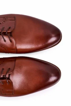 Damskie Boto Męskie Skórzane Mokasyny Z Jasną Podeszwą BEDNAREK Jasny Brąz