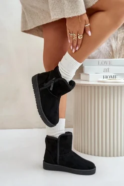 Big Star Shoes Śniegowce Damskie*Śniegowce Damskie Big Star OO274A163 Czarne Czarny