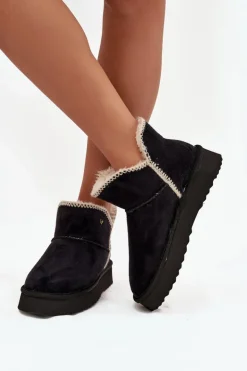 Damskie Wrangler Śniegowce Damskie Na Platformie 20253093.25Y Czarne