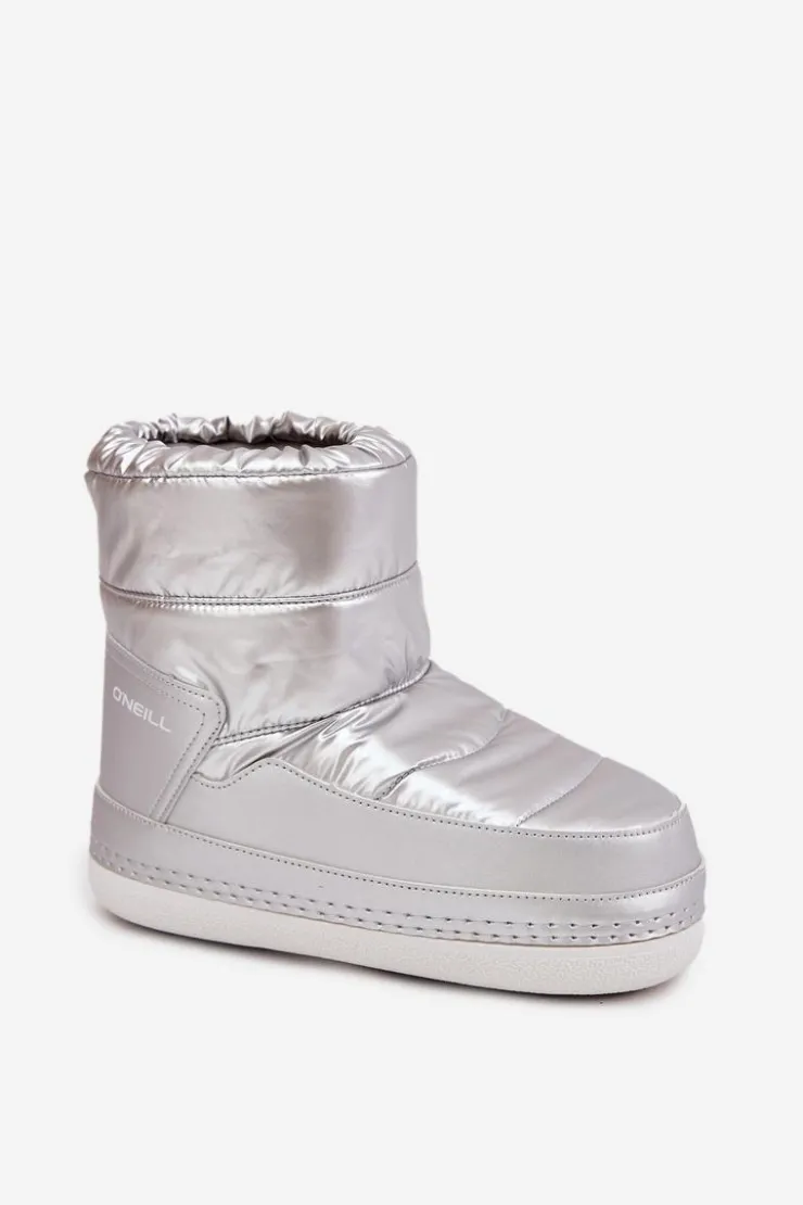 O'Neill Śniegowce Damskie*Śniegowce Damskie LISA CHELSEA WOMEN MID 90253013.01T Srebrne Srebrny