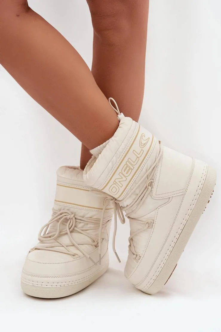 Damskie O'Neill Śniegowce Damskie Z Wiązaniem LISA WOMEN HIGH 90253012.99Z Białe