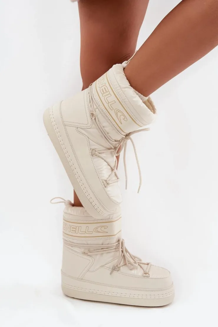 Damskie O'Neill Śniegowce Damskie Z Wiązaniem LISA WOMEN HIGH 90253012.99Z Białe